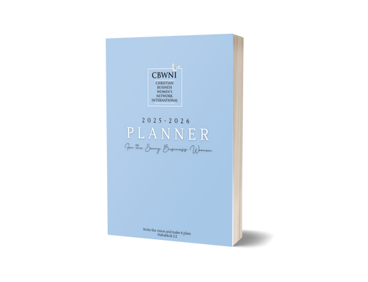 2025–2026 Christian Faith & Business Planner for Women – Organize, Pray & Prosper with Purpose Paperback
